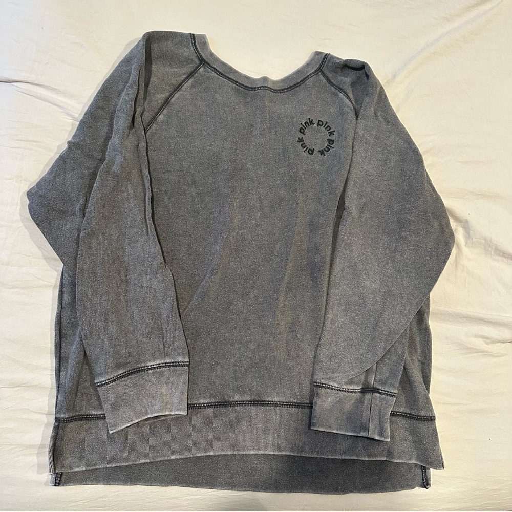 SOLD: Pink Victoria's Secret Gray Sweater